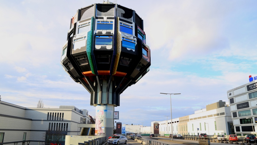 Bierpinsel - das Steglitzer Wahrzeichen