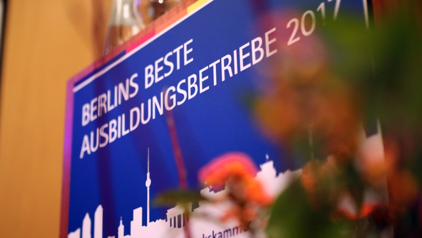 Berlins beste Ausbilungsbetriebe 2018 gesucht!