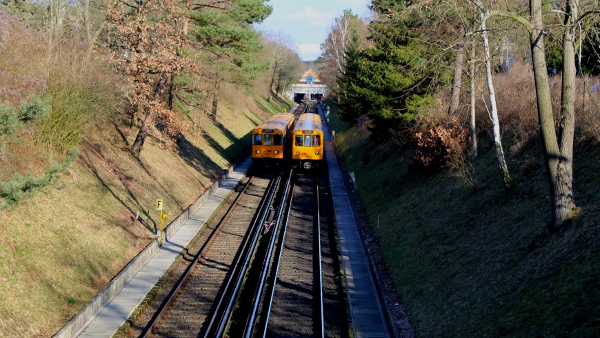 U-Bahn-Begegnung