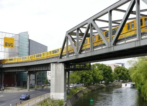 Hochbahn am Gleisdreieck