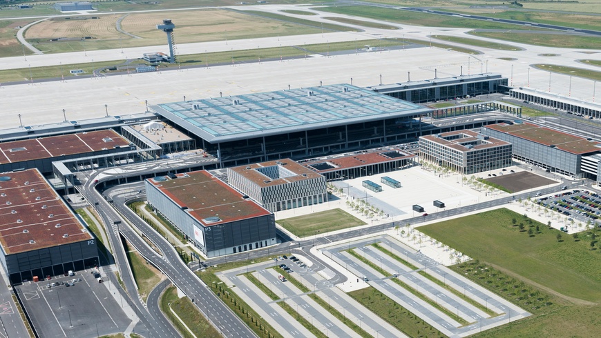 Terminal des Flughafen BER