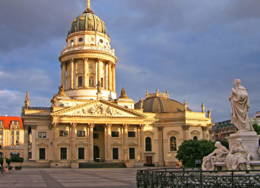 Der Gendarmenmarkt in Berlin-Mitte