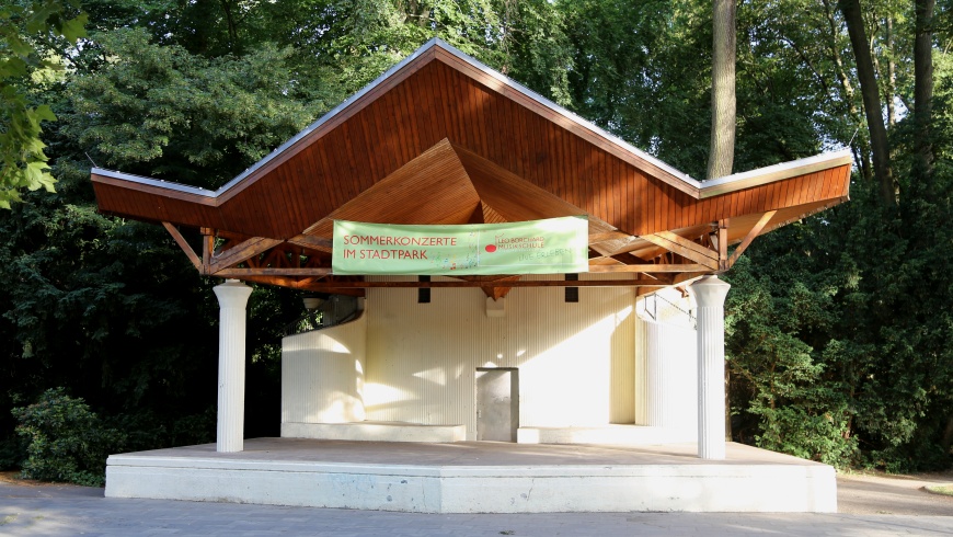 Musikpavillon im Stadtpark Steglitz