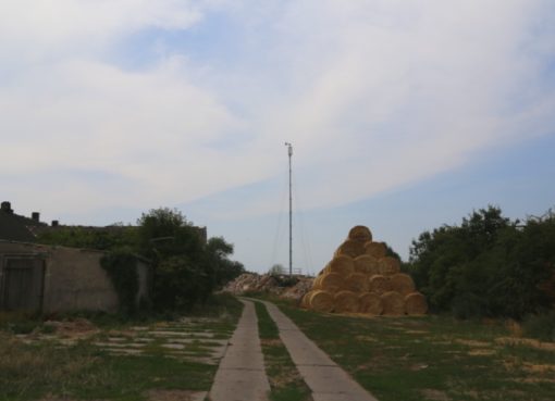 Mobiler Funkmast in Kleßen