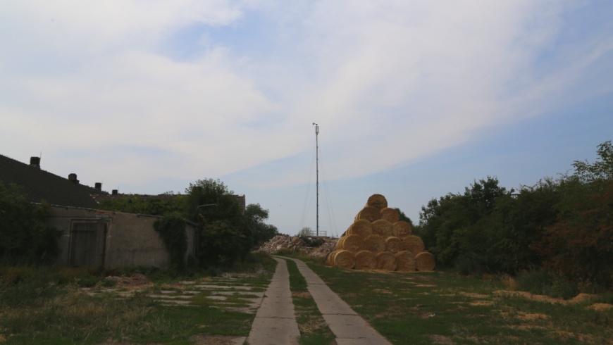 Mobiler Funkmast in Kleßen