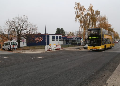 BUS 181 auf dem Kamenzer Damm