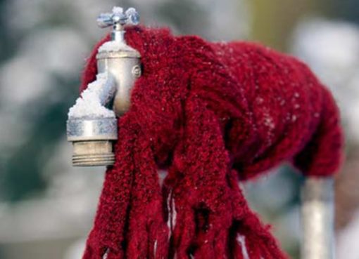 Frost kommt! Wasserleitungen schützen!