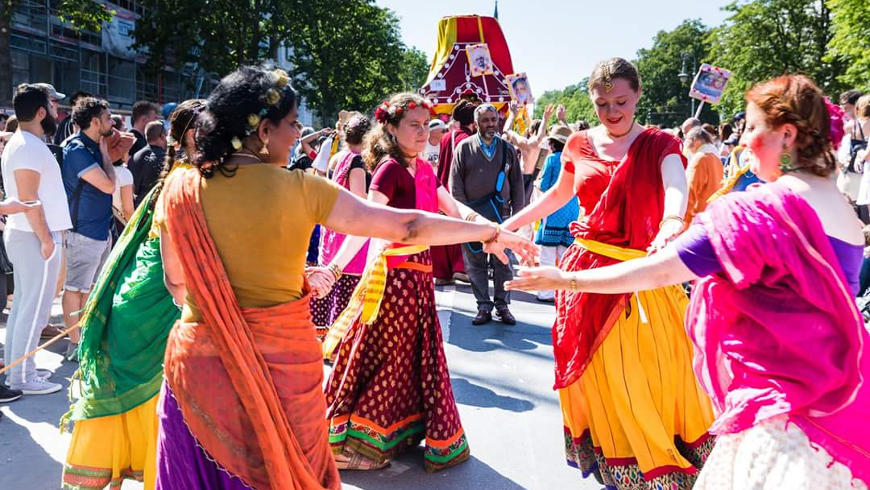 Karneval der Kulturen 2018, Jagannath Shoba Yatra Gruppe