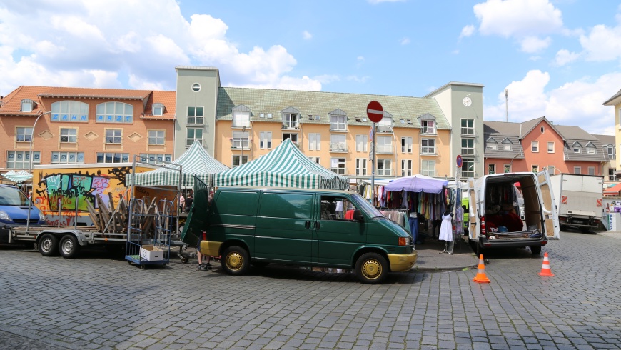 Markttag auf dem Kranoldplatz: