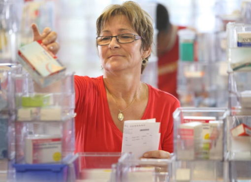 Kommisionierung in einer Versandapotheke