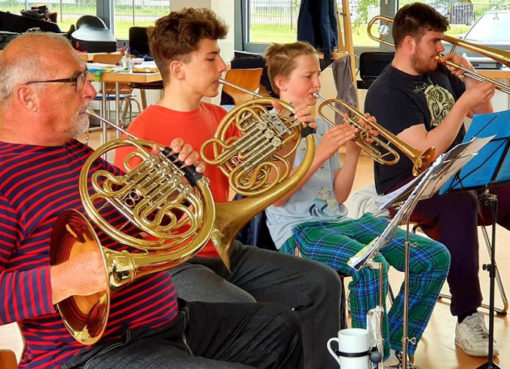 Probe des Dahlemer Kammerorchesters