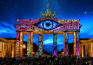 Das Brandenburger Tor beim FESTIVAL OF LIGHTS