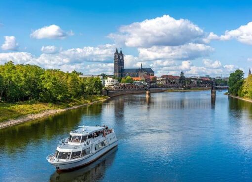 Magdeburg und die Elbe