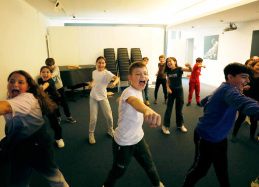 Kinder beim Taekwondo