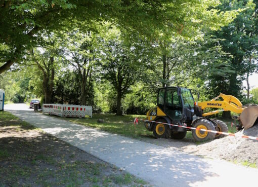 Restbaustelle im Döhlauer Pfad