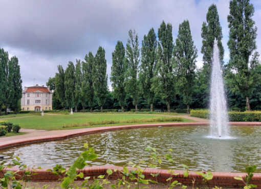 Der Park am Bernkasteler Platz in Lankwitz