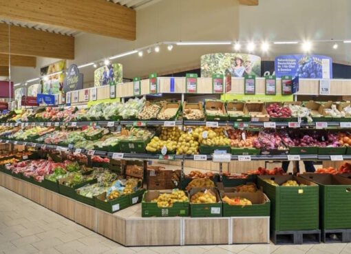 LIDL Obst- und Gemüseabteilung
