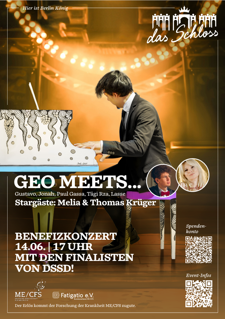 Das Schloss: GEO MEETS Benefizkonzert am 14.6.2024