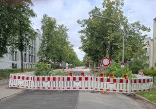 Baustelle Paul-Schneider-Straße