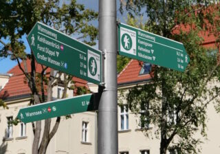 Grüne Hauptwege in Berlin